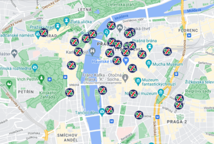 Protetto: % Mappa sconti in attività commerciali a Praga per i clienti L’ombrello italiano®